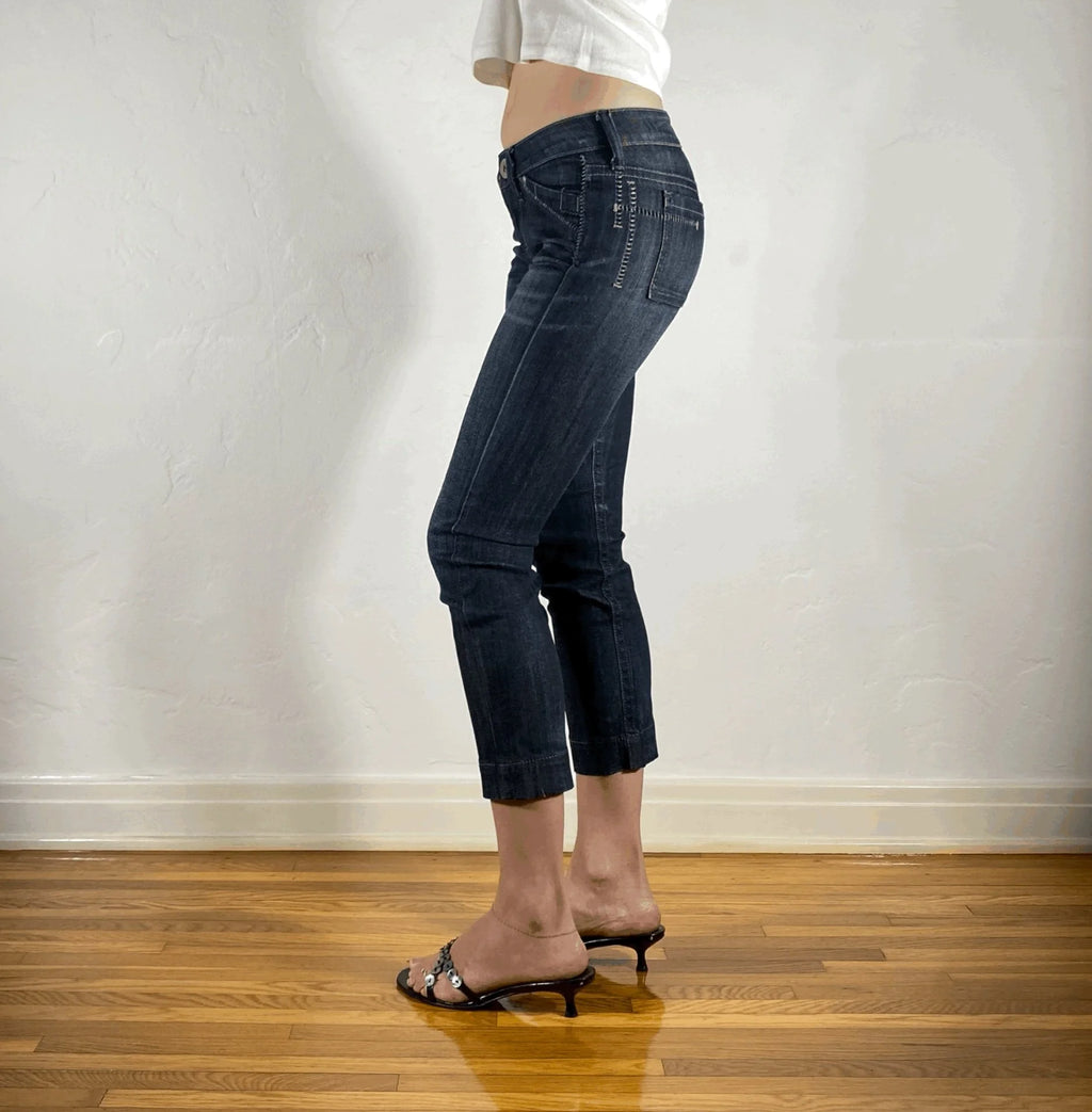 Marithe + Francois Girbaud Capri Jeans, XS