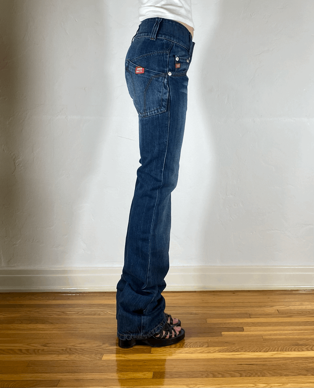 Miss Sixty Leggy Low Rise Jeans, XS