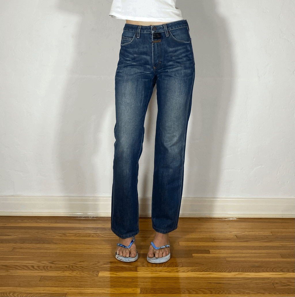 Marithe + Francois Girbaud High Waisted Jeans, S