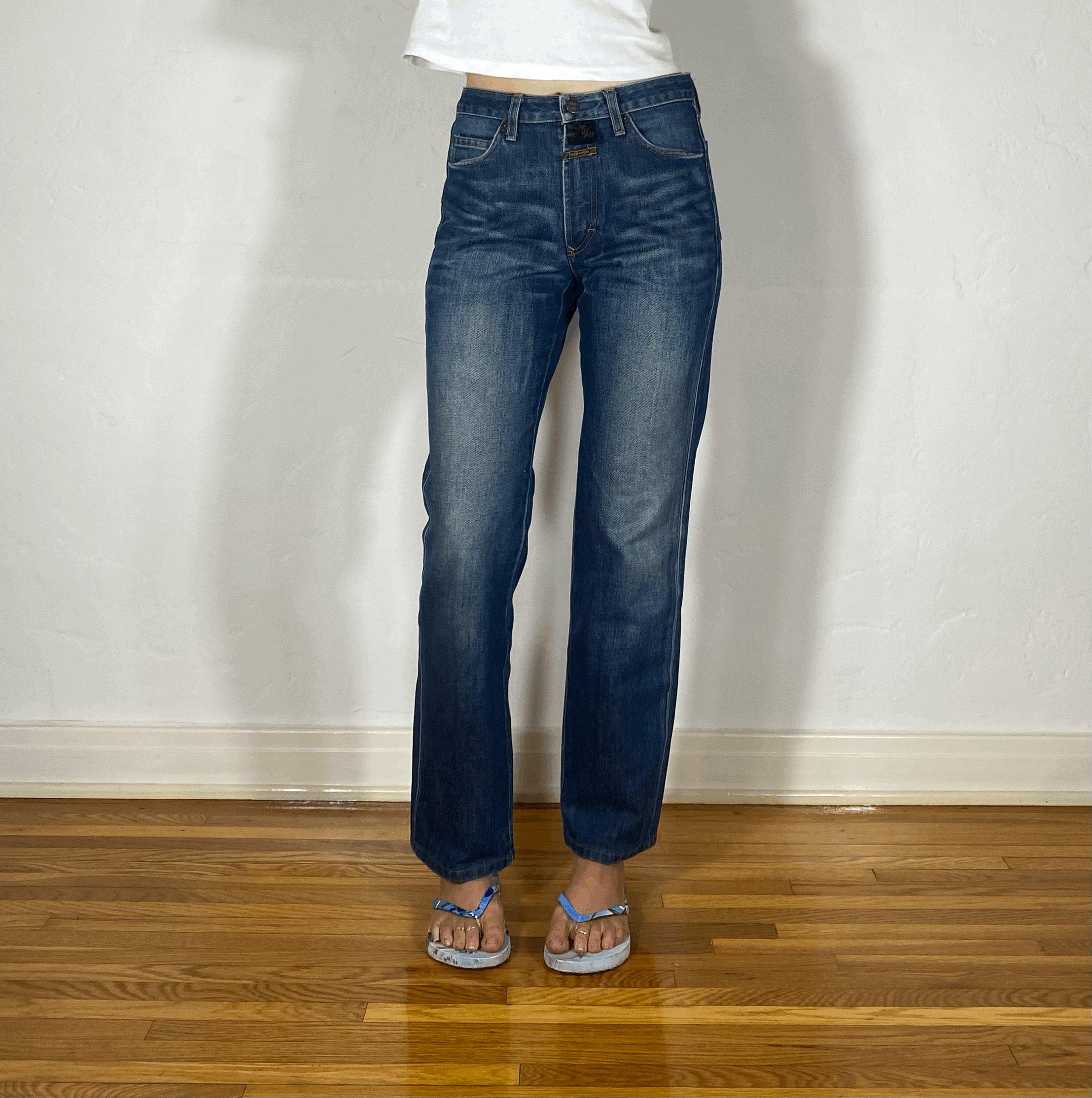 Marithe + Francois Girbaud High Waisted Jeans, S
