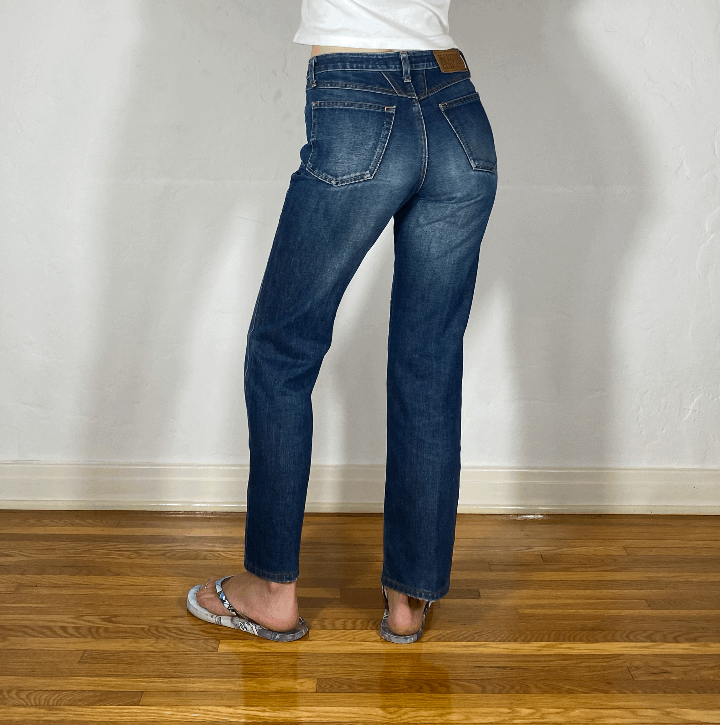 Marithe + Francois Girbaud High Waisted Jeans, S