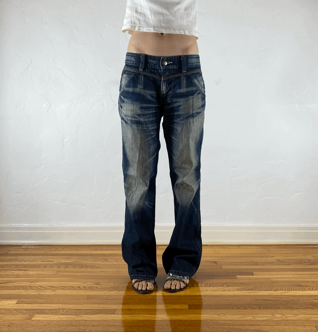 Edwin True Blue Faded Jeans, M