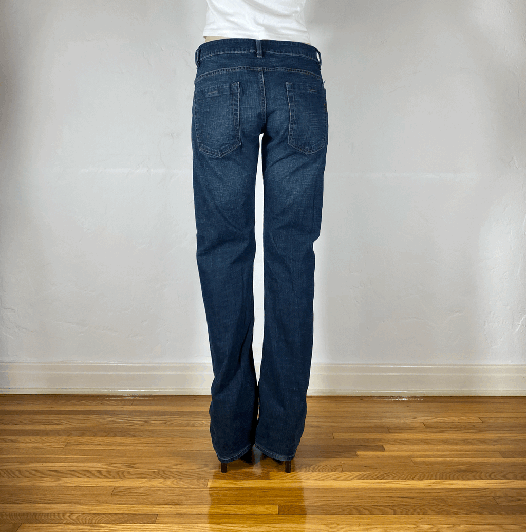 Diesel Stretchy Double Button Jeans, S/M