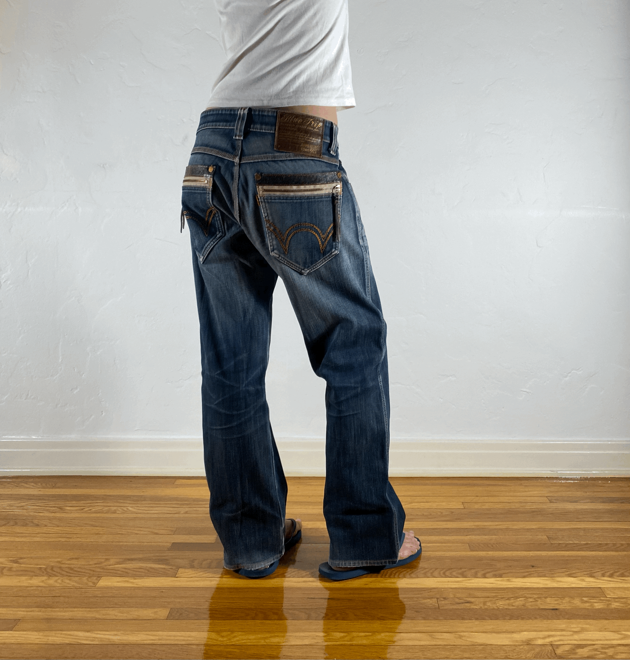 Edwin Indigo Blue Tiger Jeans, L
