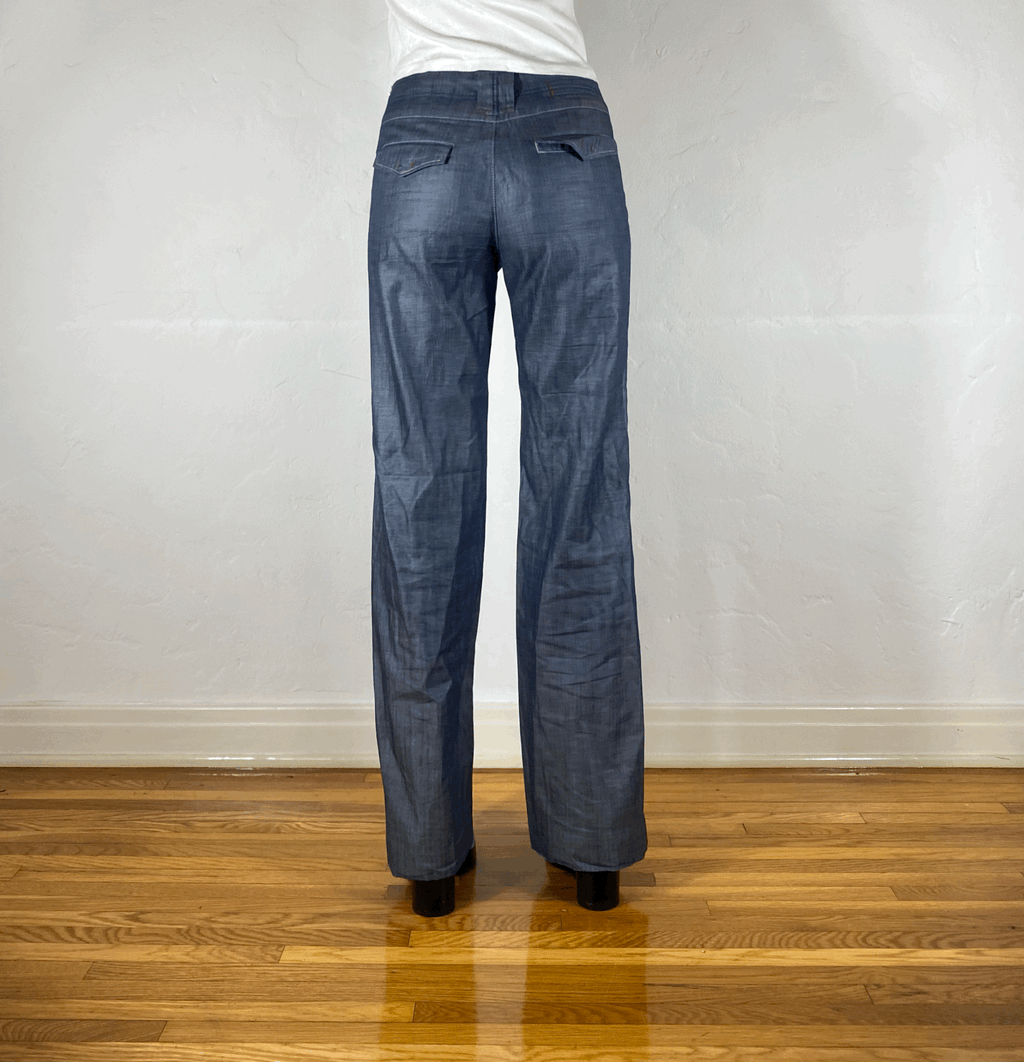 Marithe + Francois Girbaud Shimmery Pants, S/M