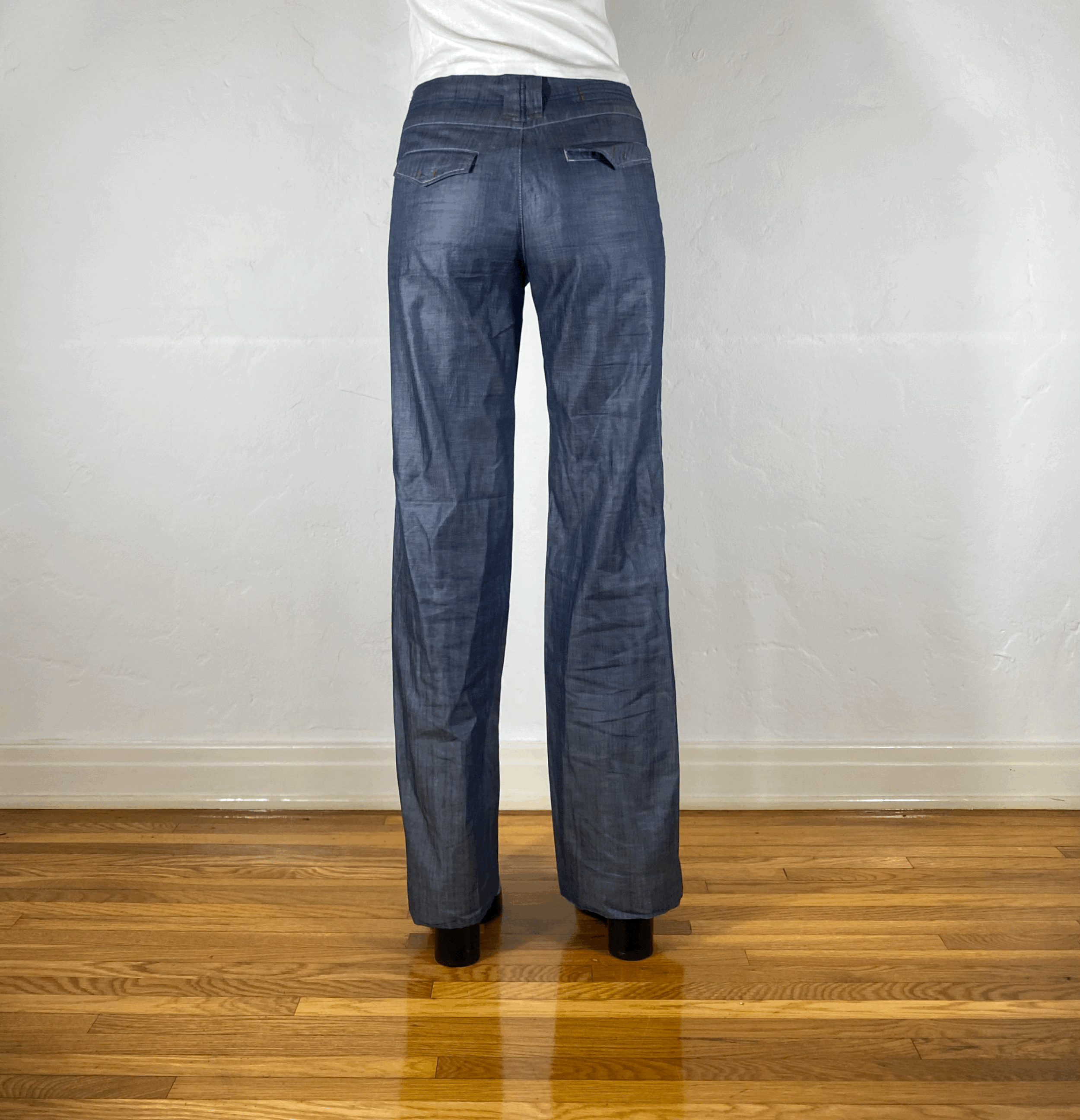 Marithe + Francois Girbaud Shimmery Pants, S/M