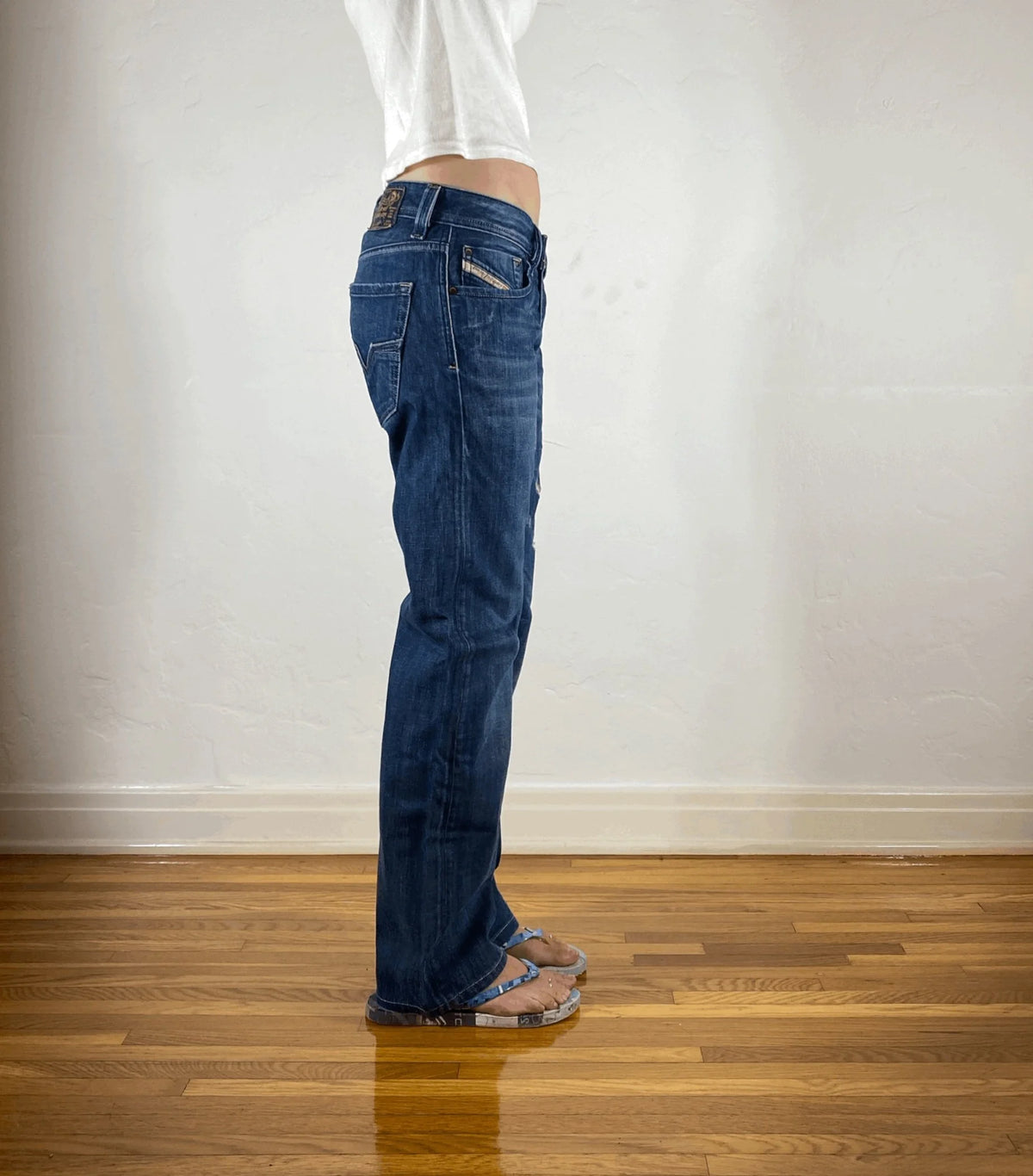 Diesel Relaxed Blue Jeans, M