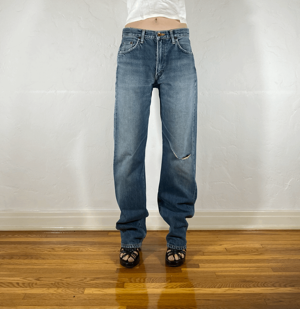 Edwin True Blue Baggy Jeans, M
