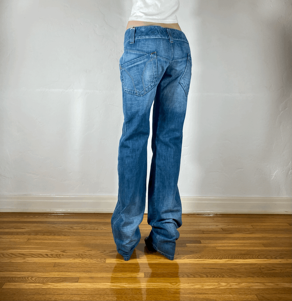 Miss Sixty Button Jeans, M/L