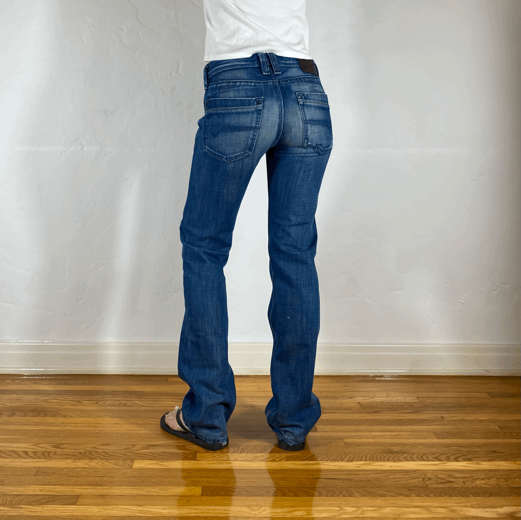 Diesel Relaxed Soft True Blue Jeans, S