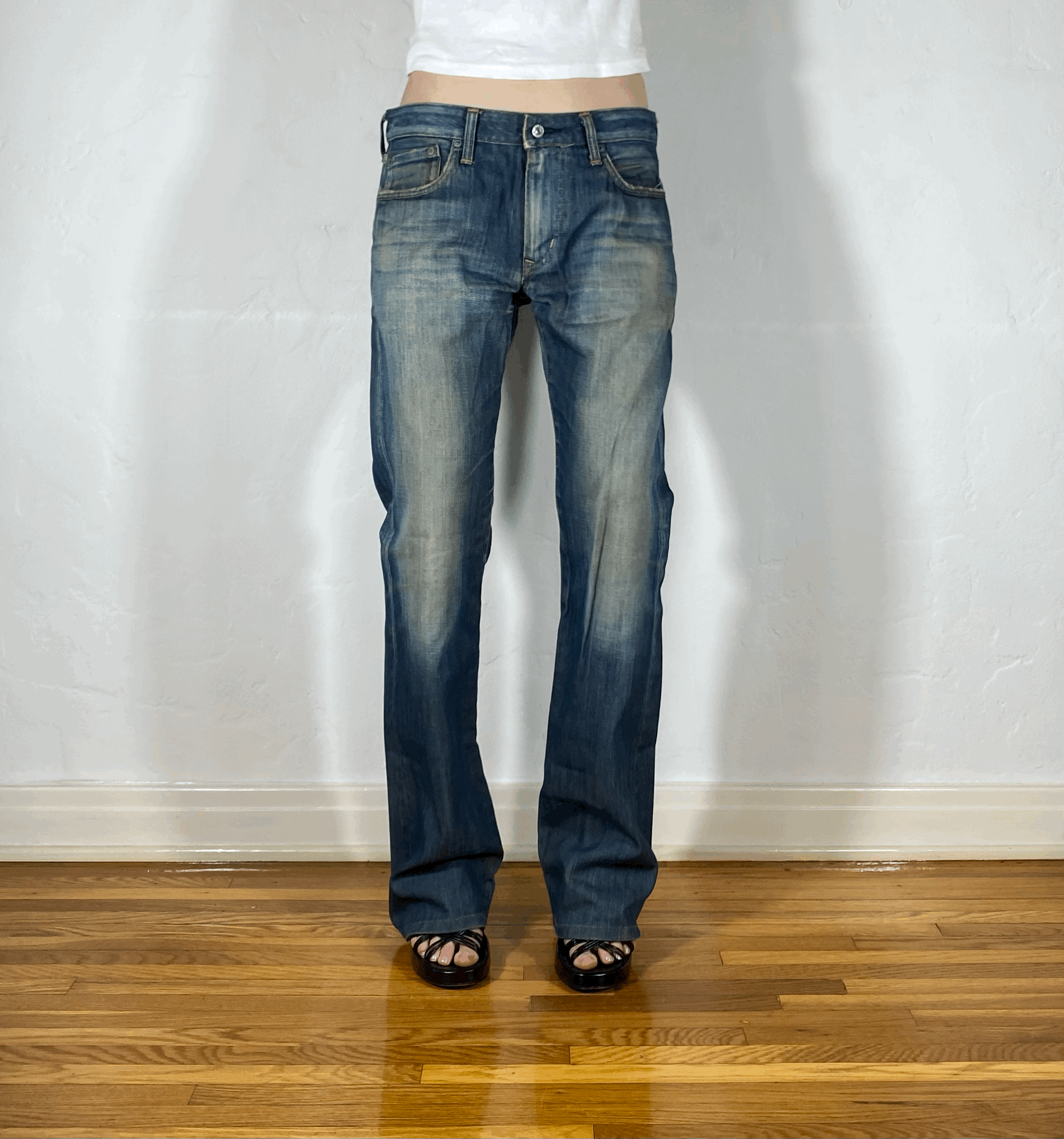 Aqua Blue Jeans, M