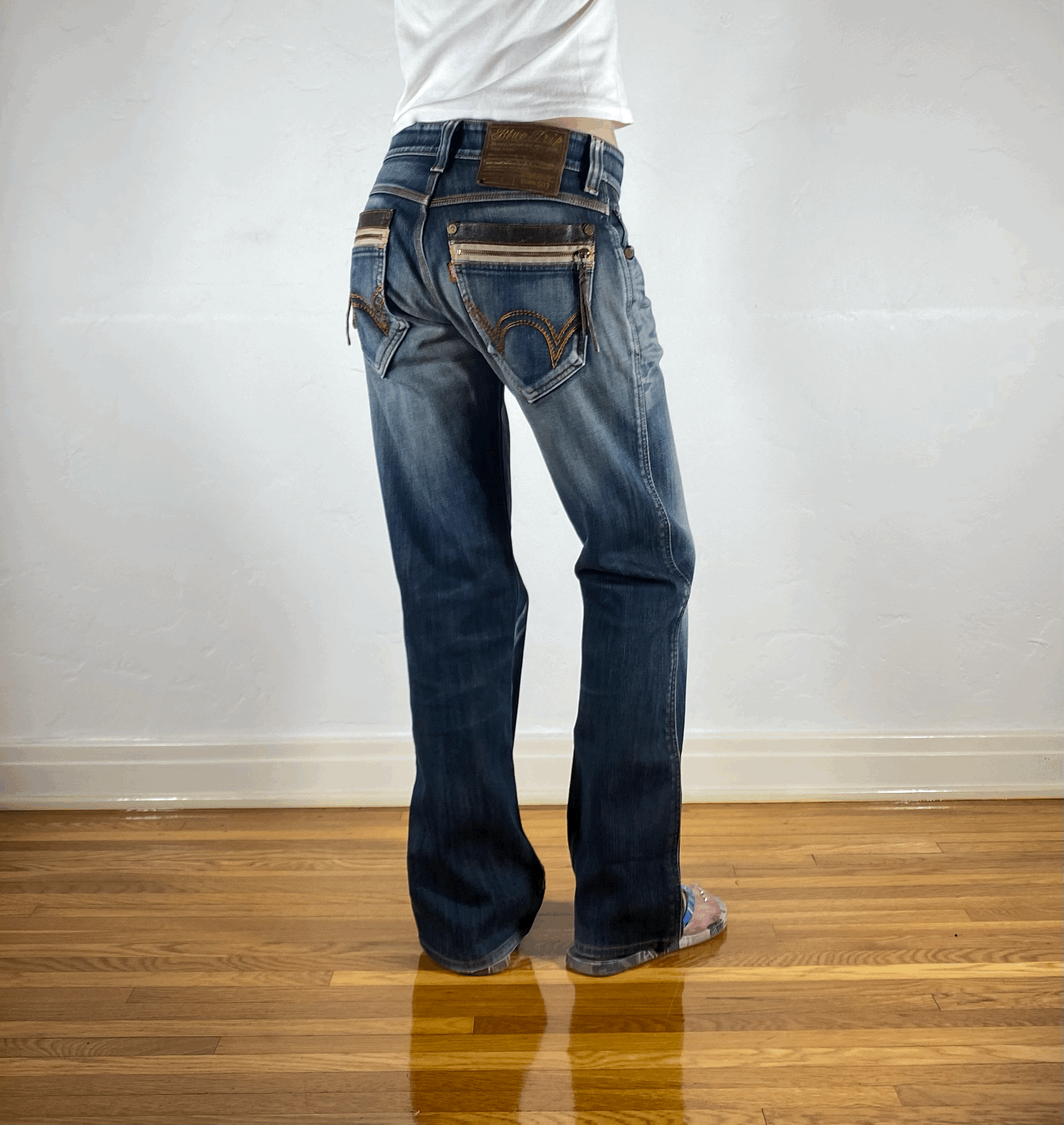Edwin Aqua Blue Jeans, S/M