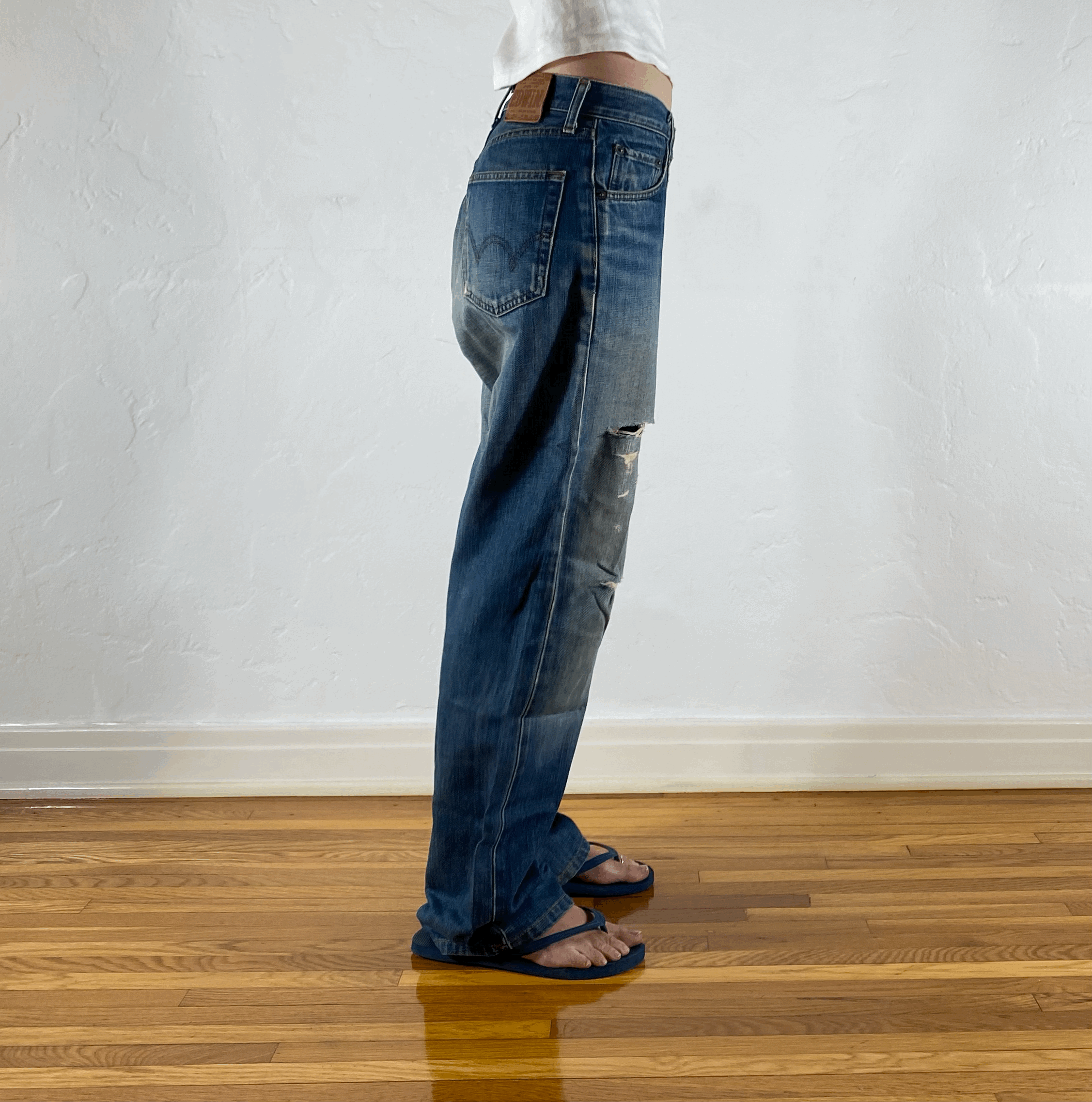 Edwin True Blue Baggy Jeans, S