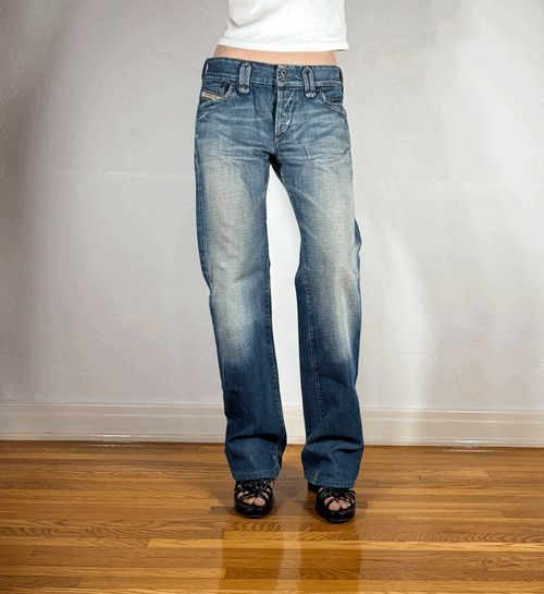 Diesel Double Button Jeans, M