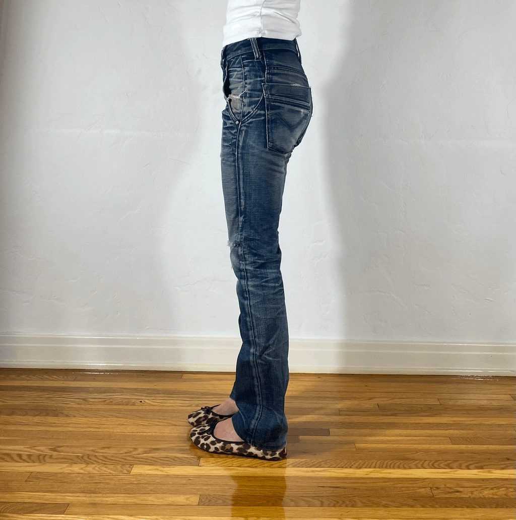 Energie Electric Wash Blue Jeans, S