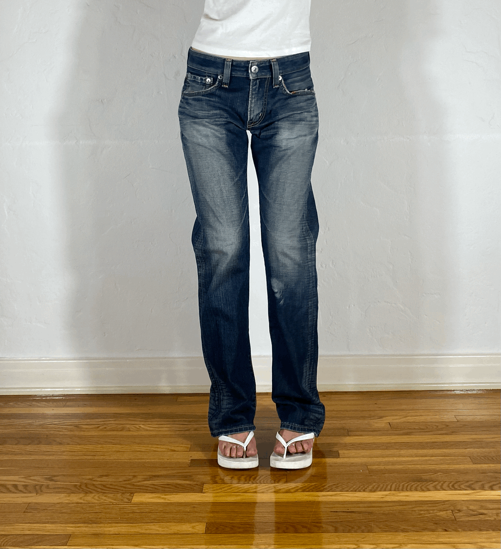 Edwin Gray/Black Jeans, S/M