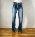 Edwin Unique Unique Blue Baggy Jeans, M/L