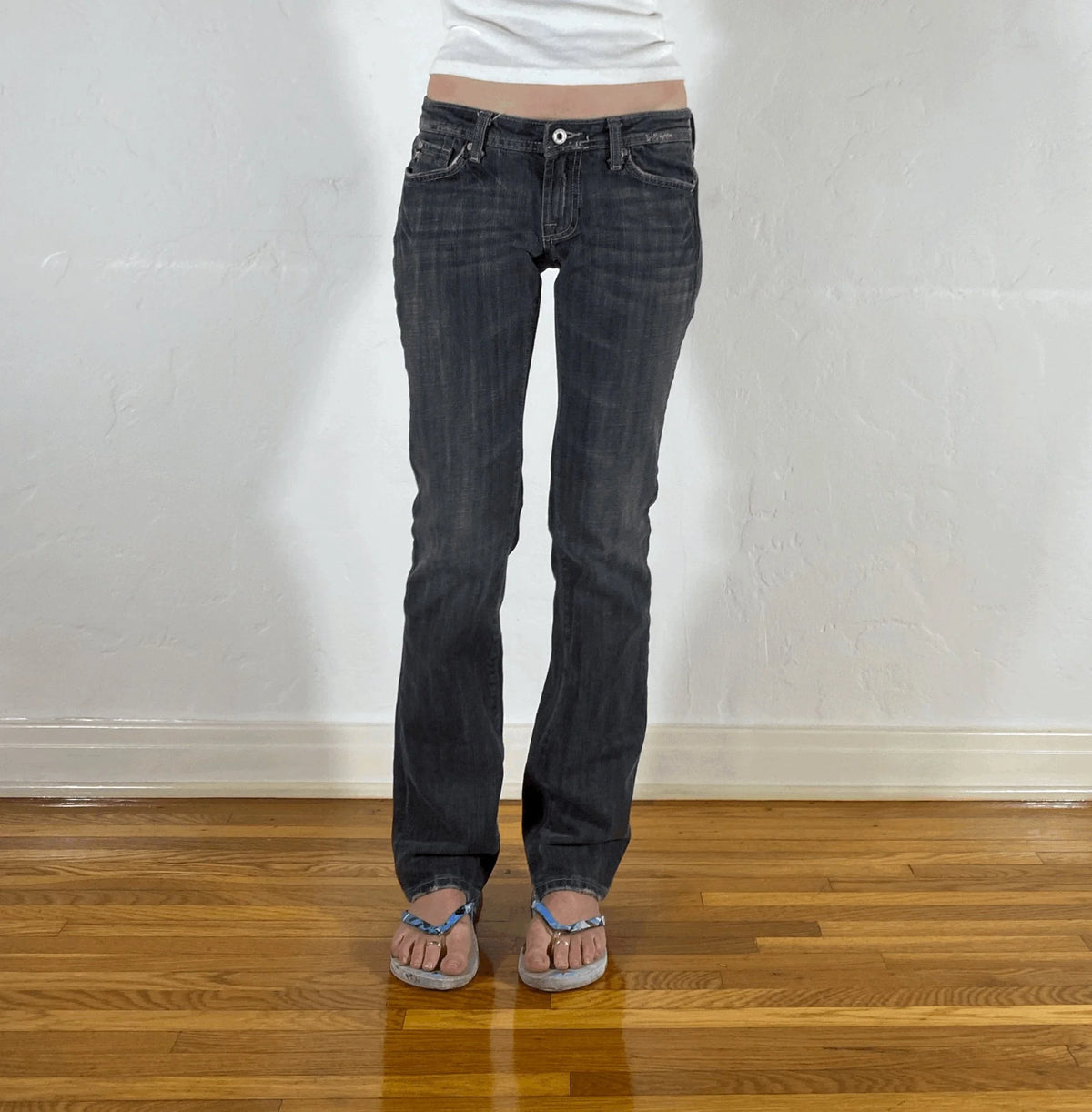 Miss Me Dark Gray Jeans, S