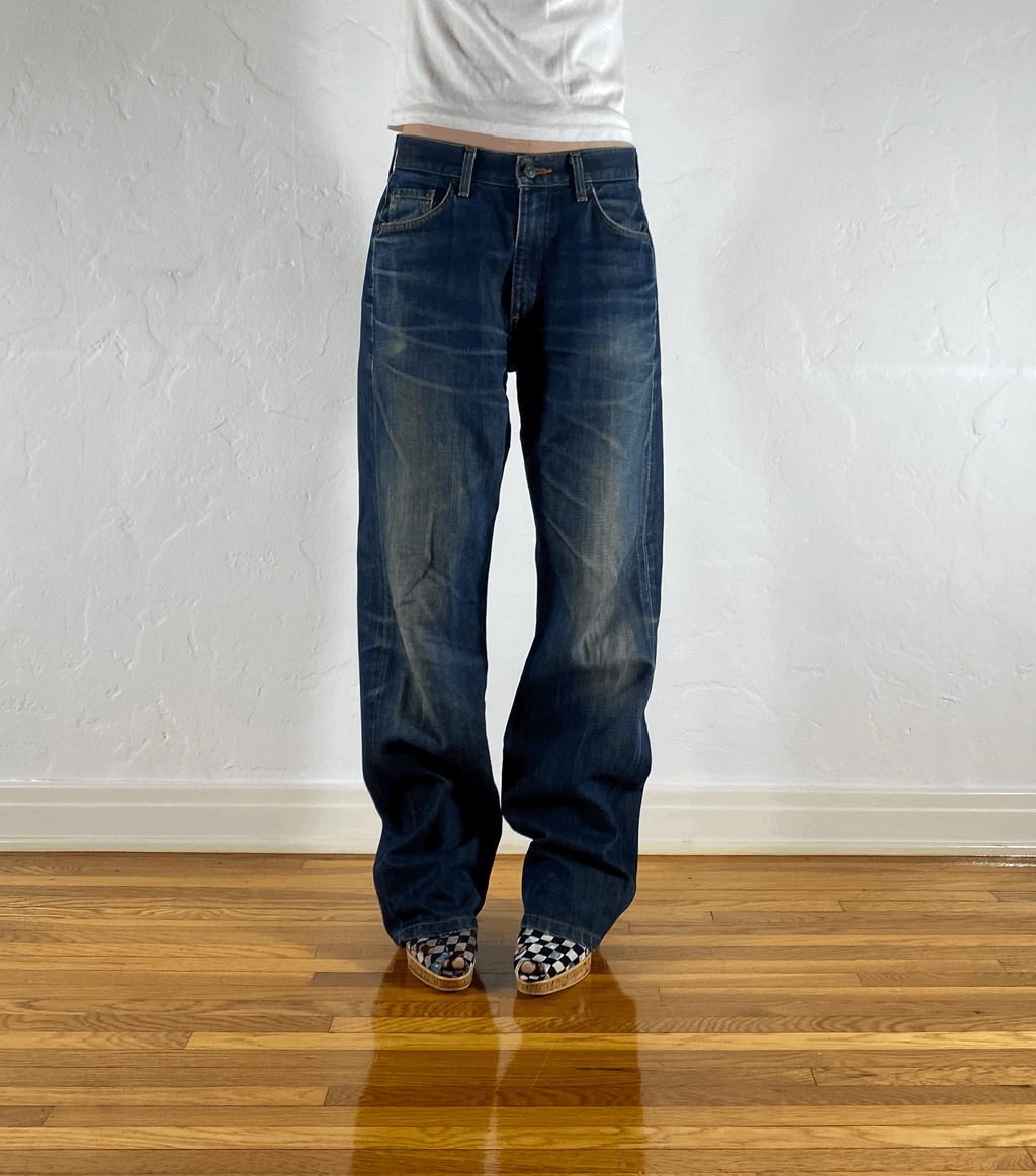 Edwin True Blue Baggy Jeans, S