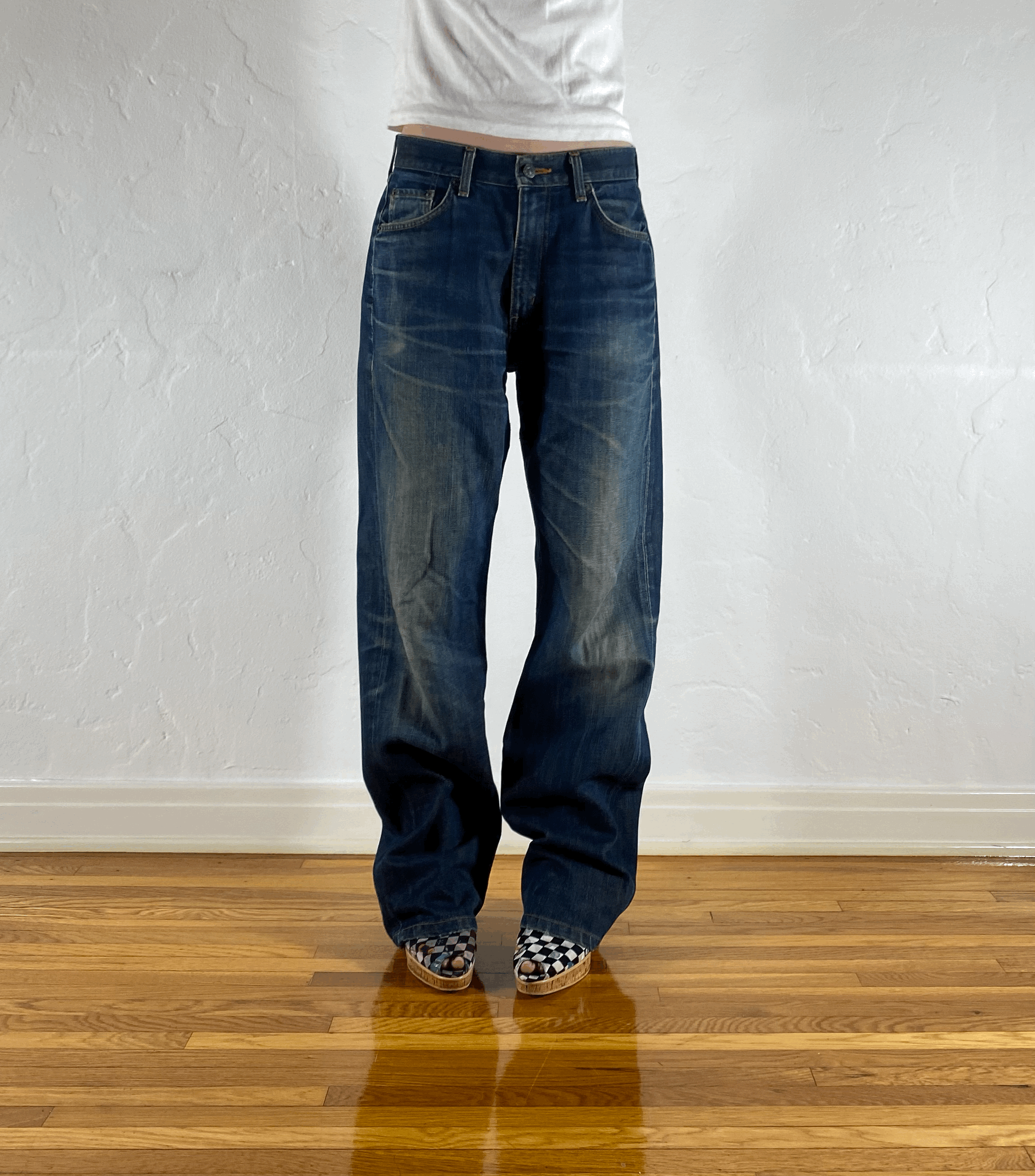 Edwin True Blue Baggy Jeans, S