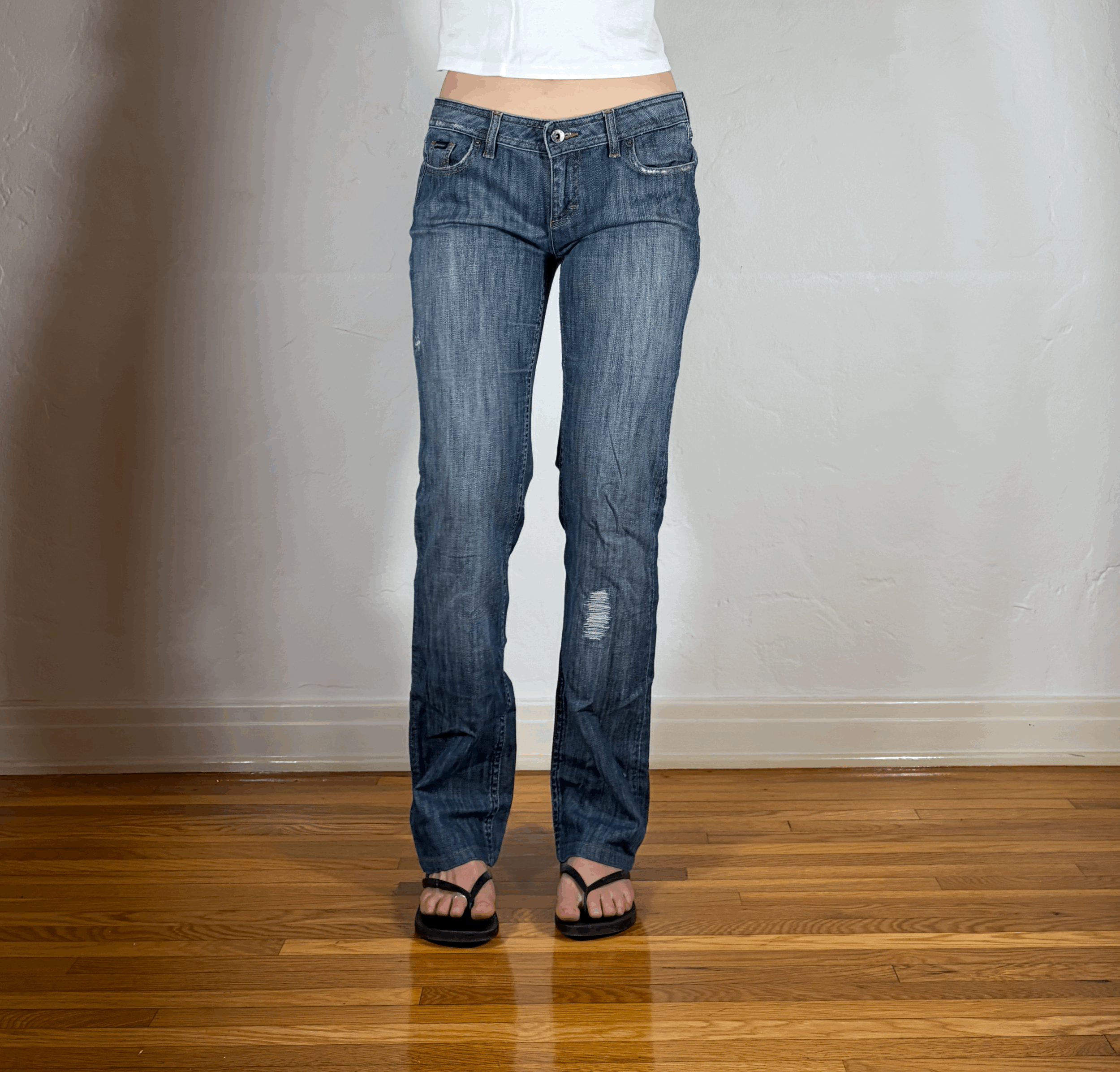 Dolce & Gabbana Layered Pocket Jeans, S
