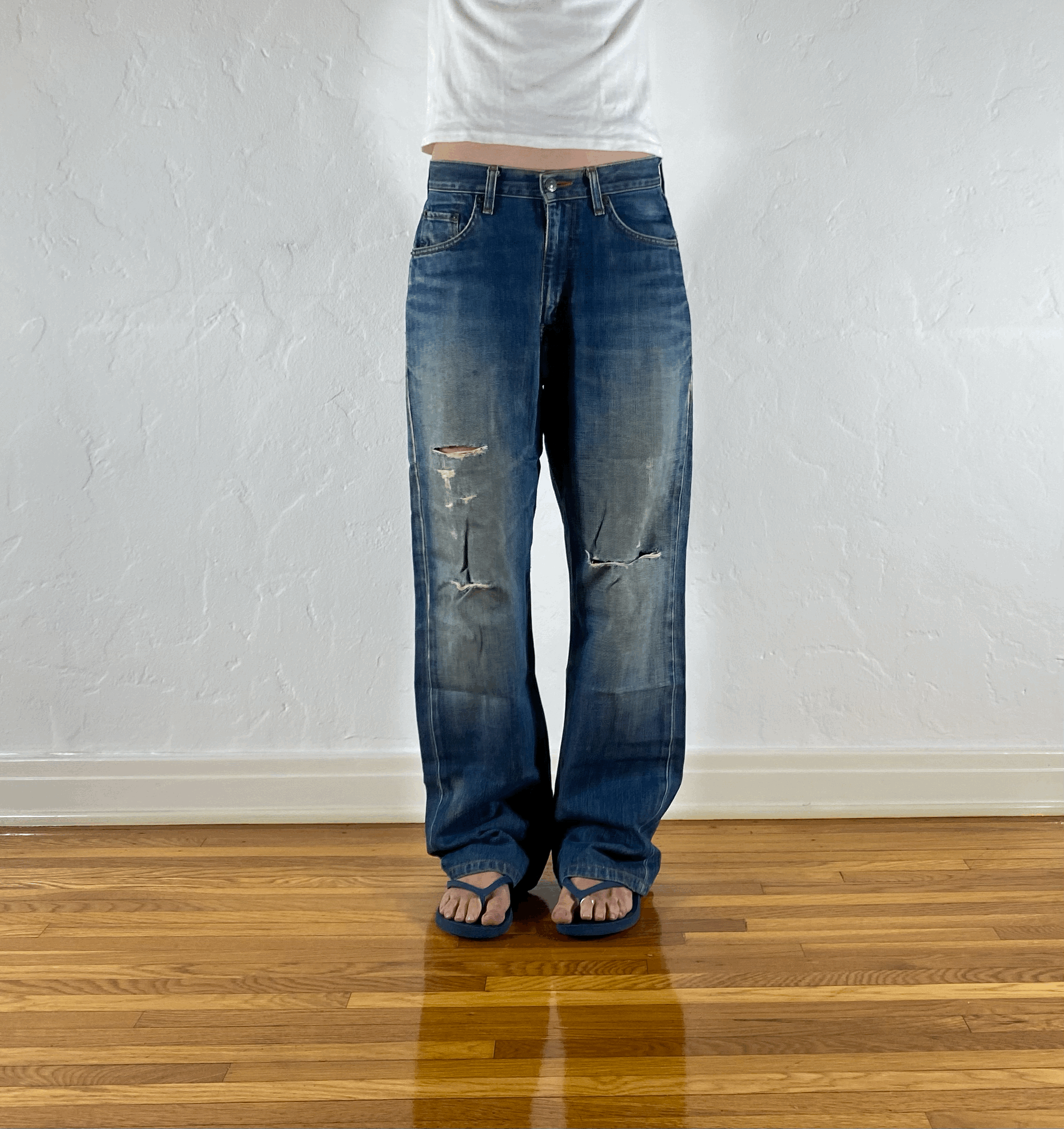 Edwin True Blue Baggy Jeans, S