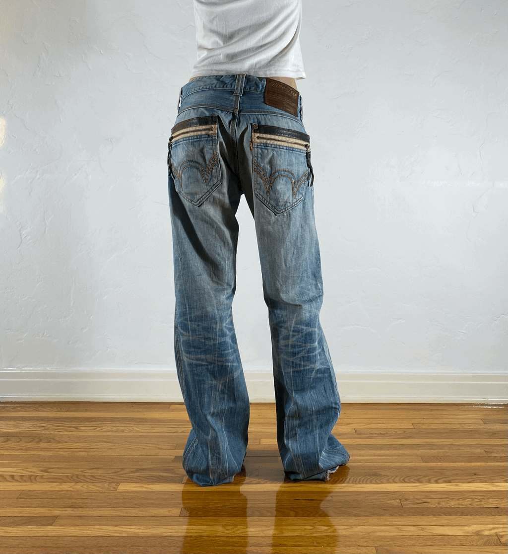 Edwin Light Blue Tiger Jeans, L
