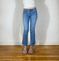 Marithe + Francois Girbaud Straight Cropped Jeans, XS