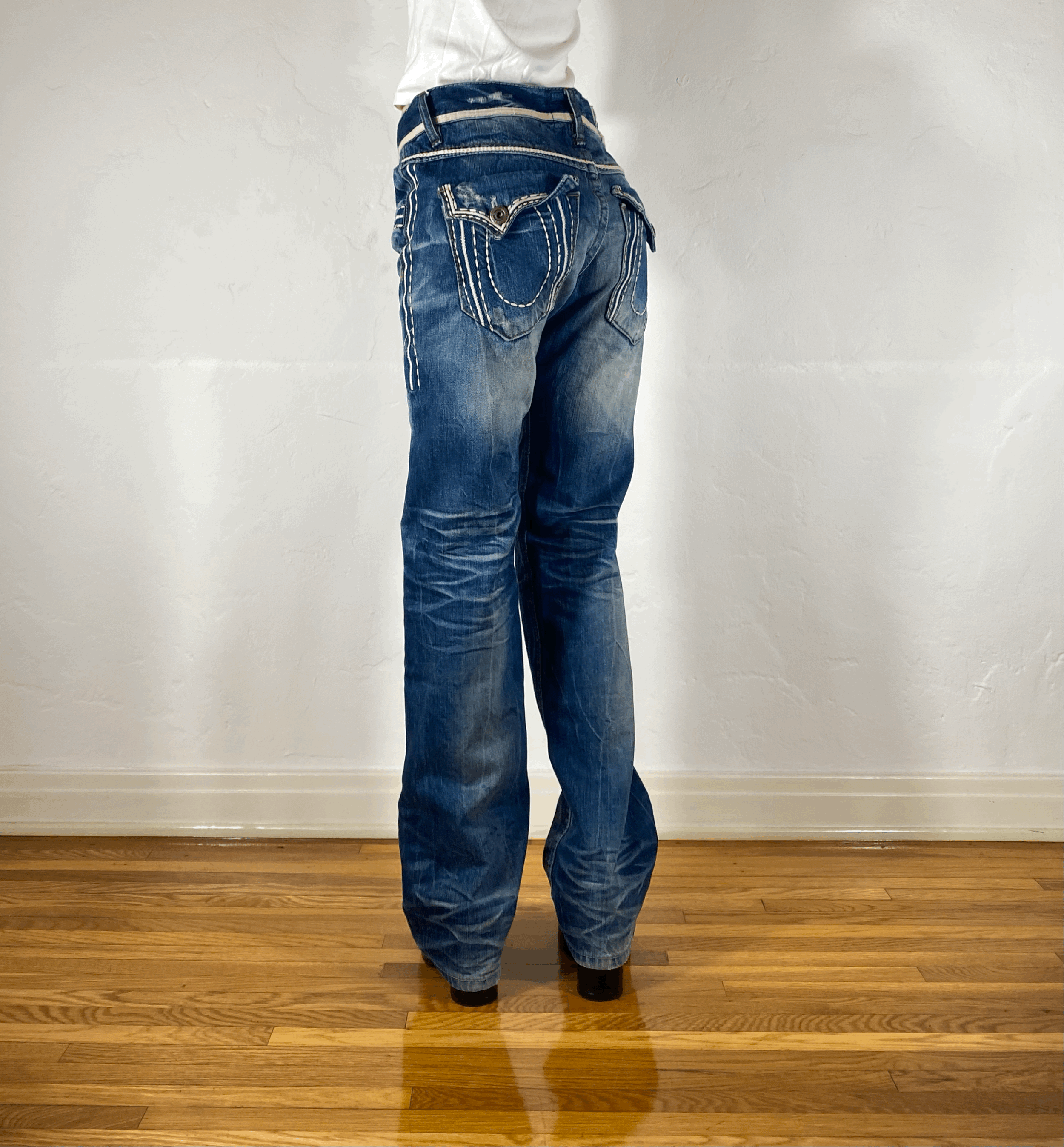 Lolita Embroidered Jeans, S