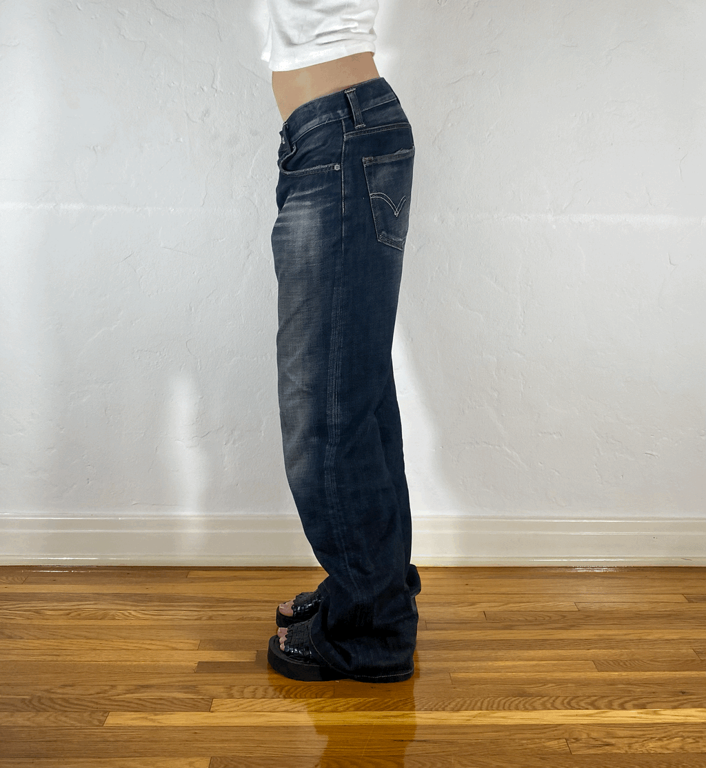 Edwin Soft Gray/Blue Jeans, M/L