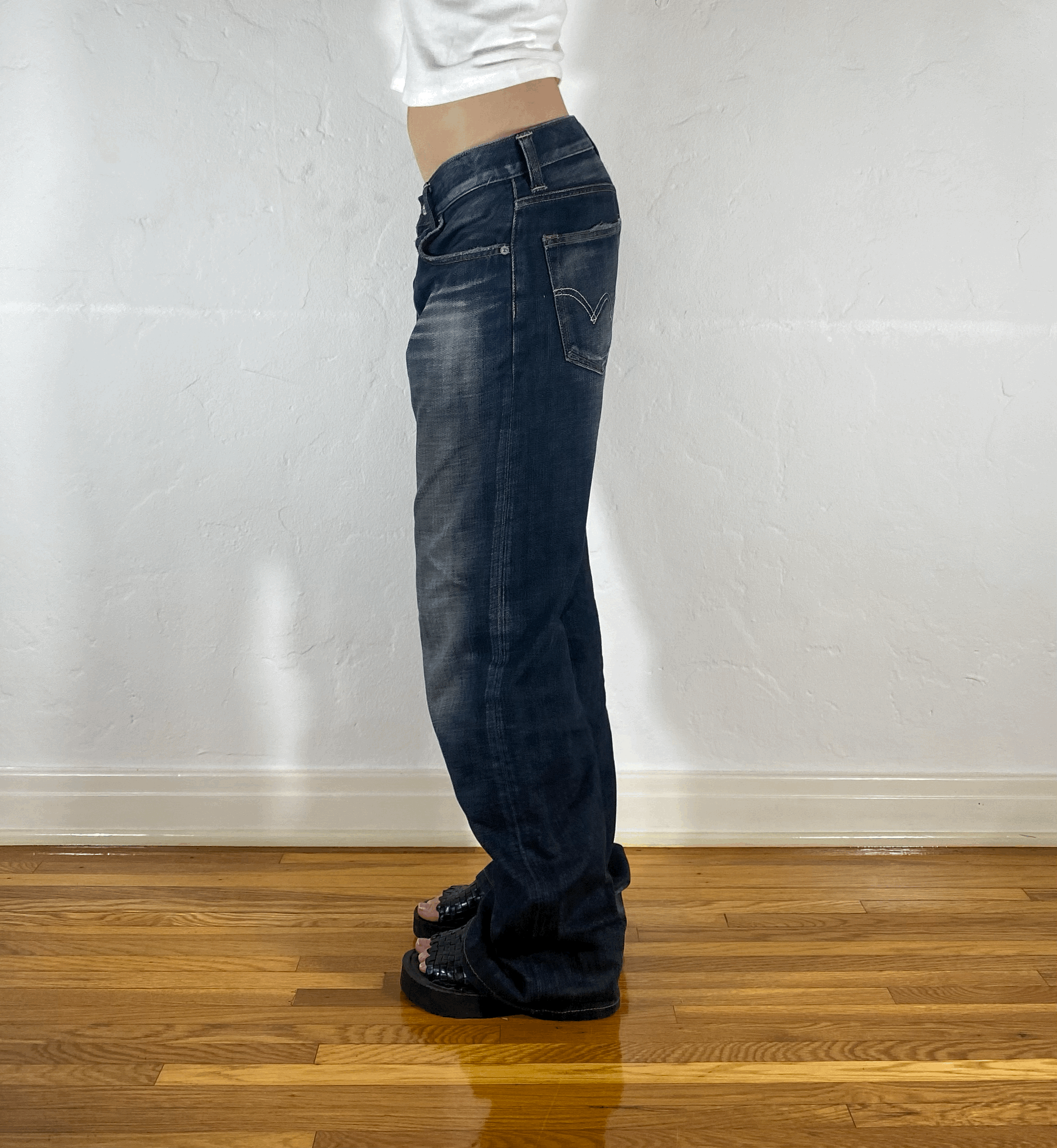 Edwin Soft Gray/Blue Jeans, M/L