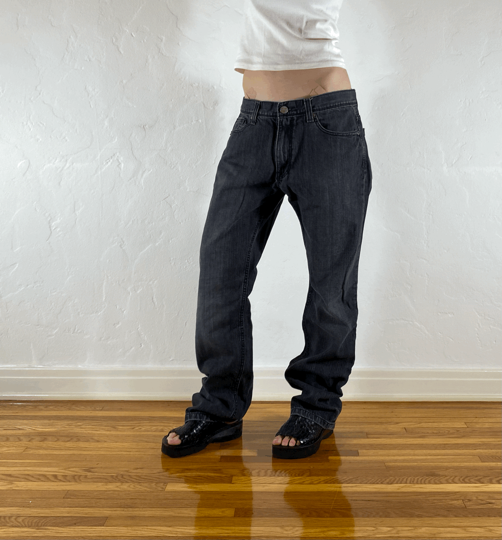 DKNY Gray Jeans, L