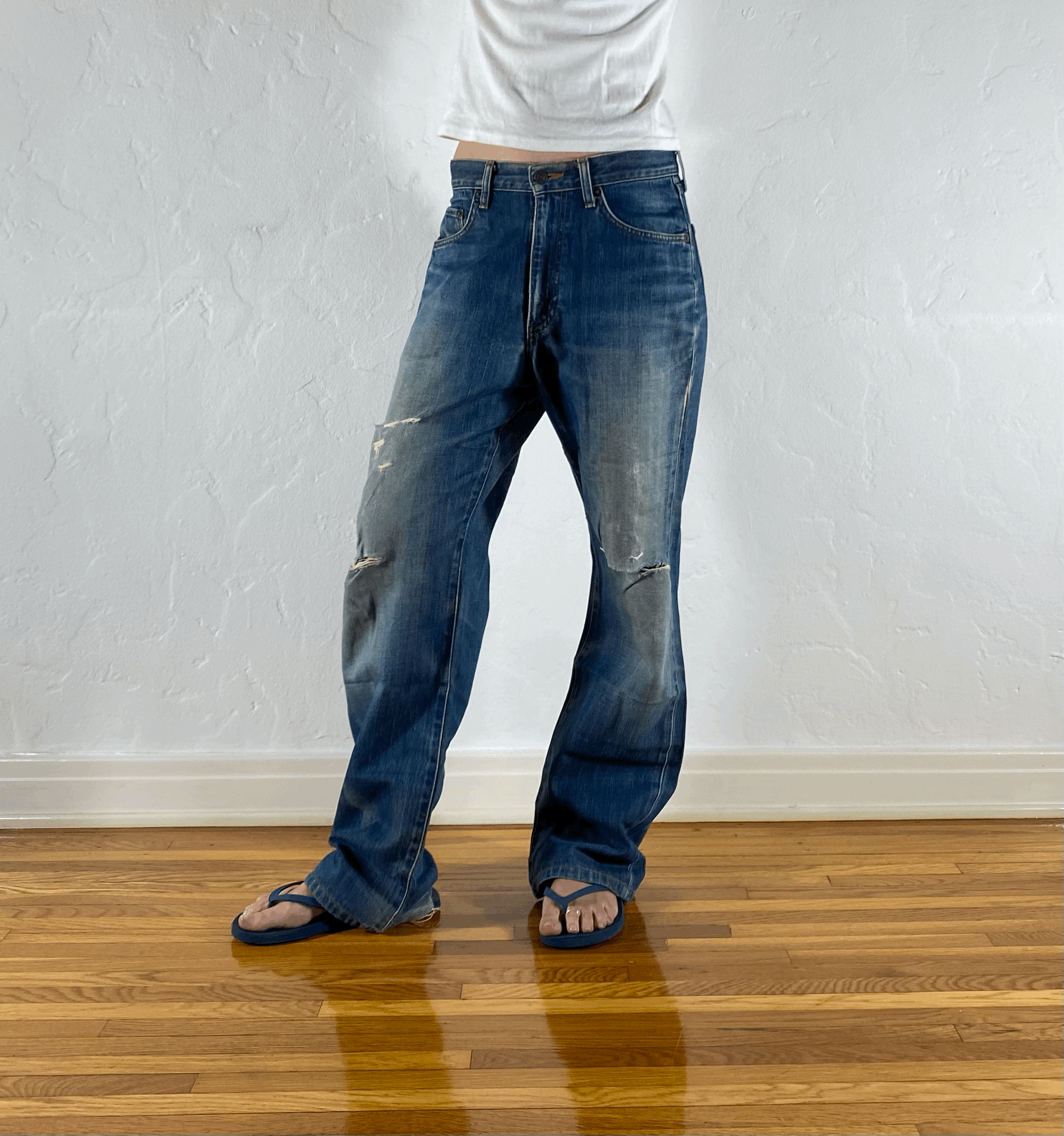 Edwin True Blue Baggy Jeans, S