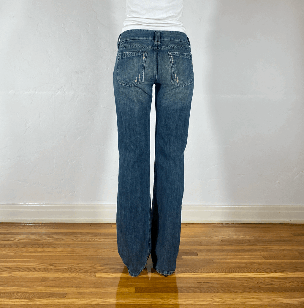 Diesel Relaxed Double Button Jeans, S/M