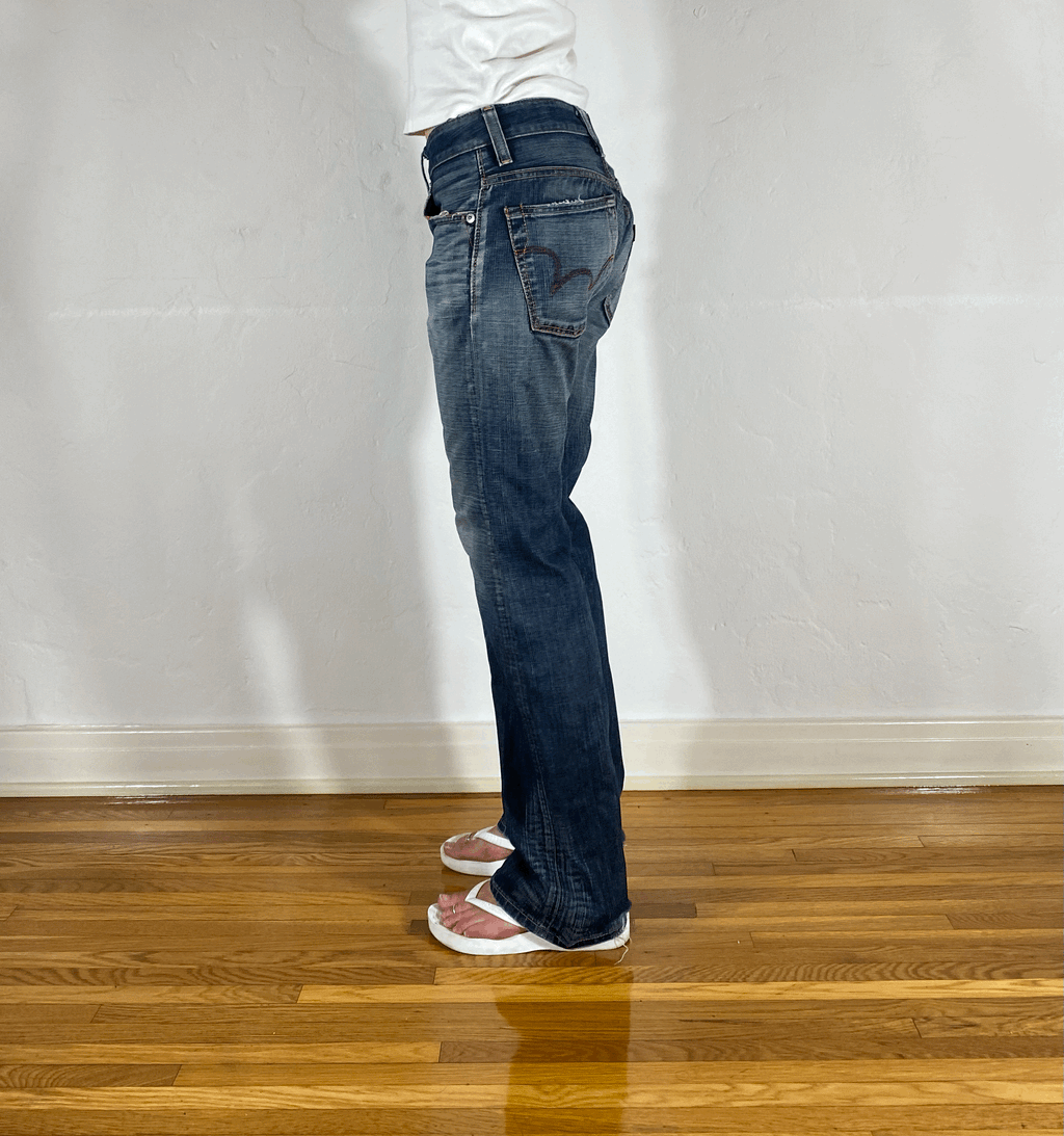 Edwin Gray/Black Jeans, S/M