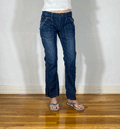 Japanese Cinch Back Pocket Jeans, S