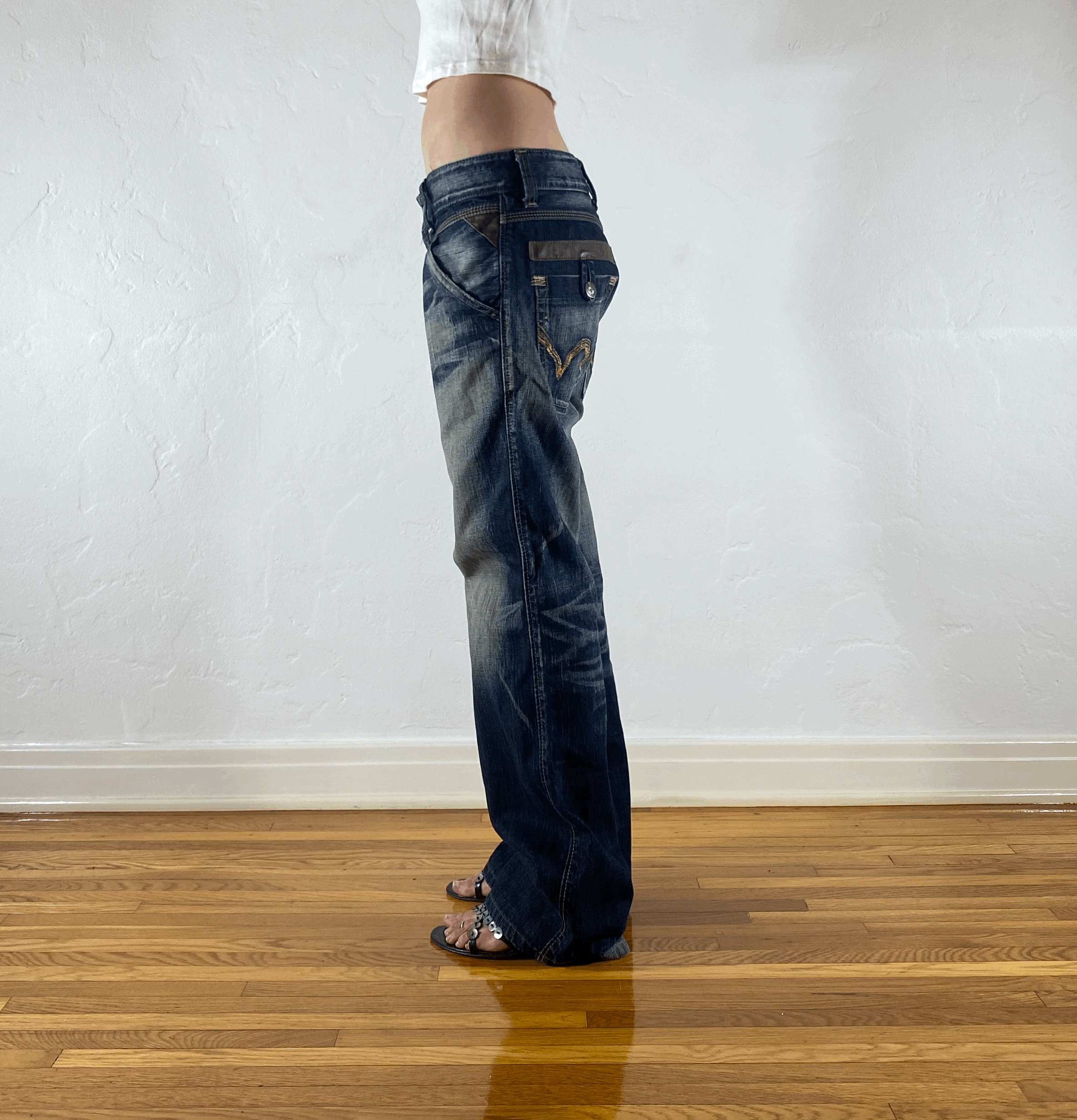 Edwin True Blue Faded Jeans, M