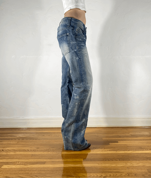 Cook Light Blue Distressed Jeans, M