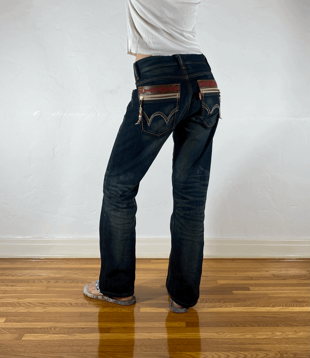 Edwin True Blue Faded Jeans, S