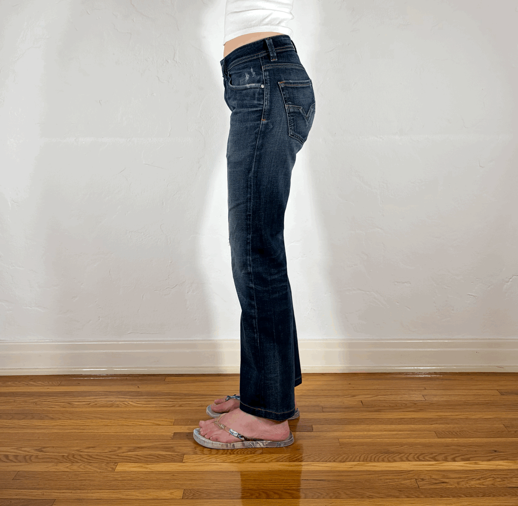 Diesel Relaxed Soft True Blue Jeans, S