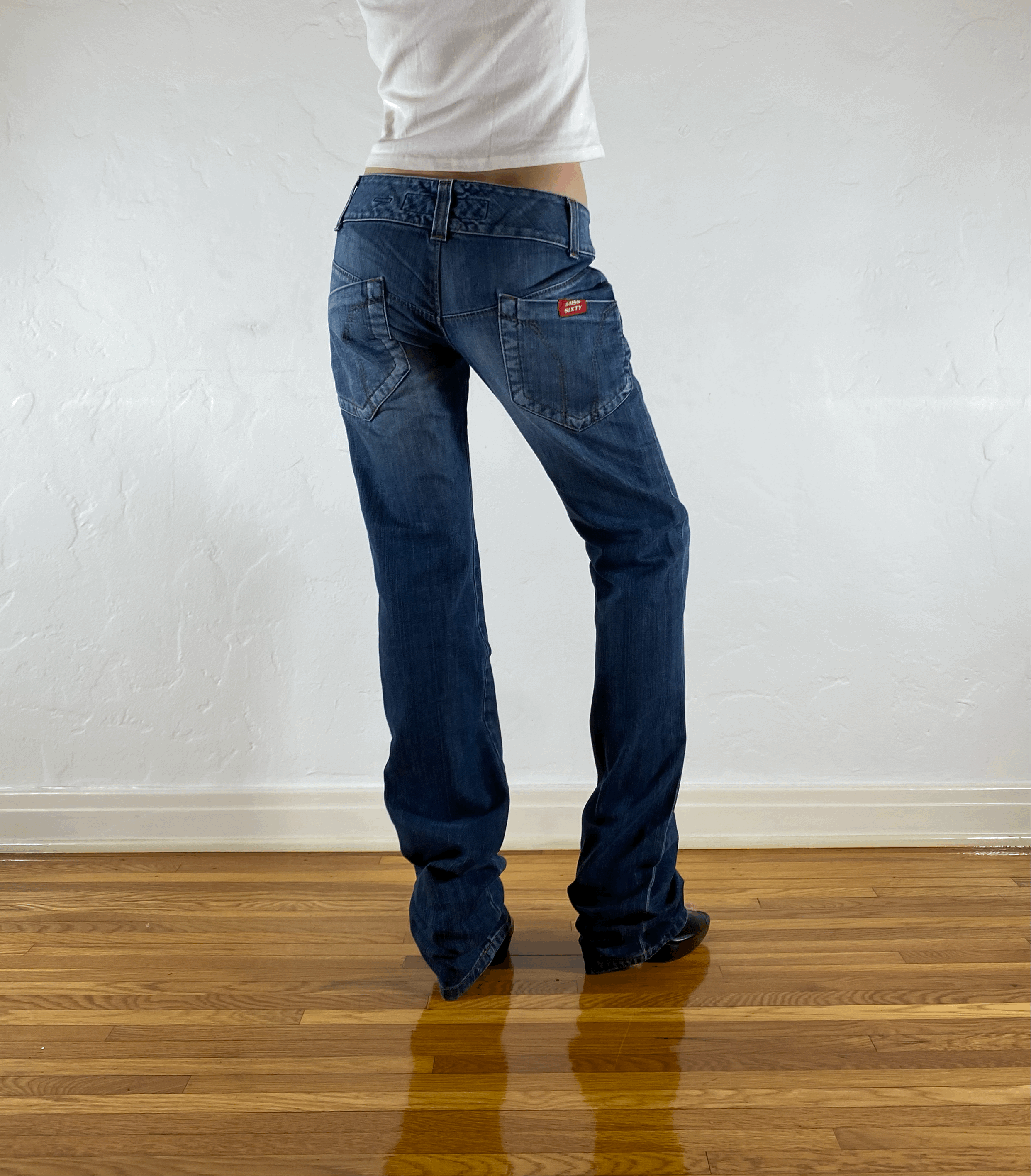 Miss Sixty Leggy Low Rise Jeans, S/M