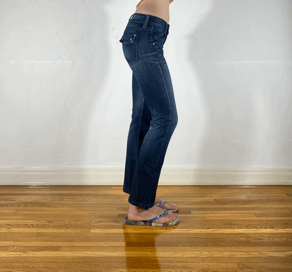 Marithe + Francois Girbaud Straight Jeans, XS