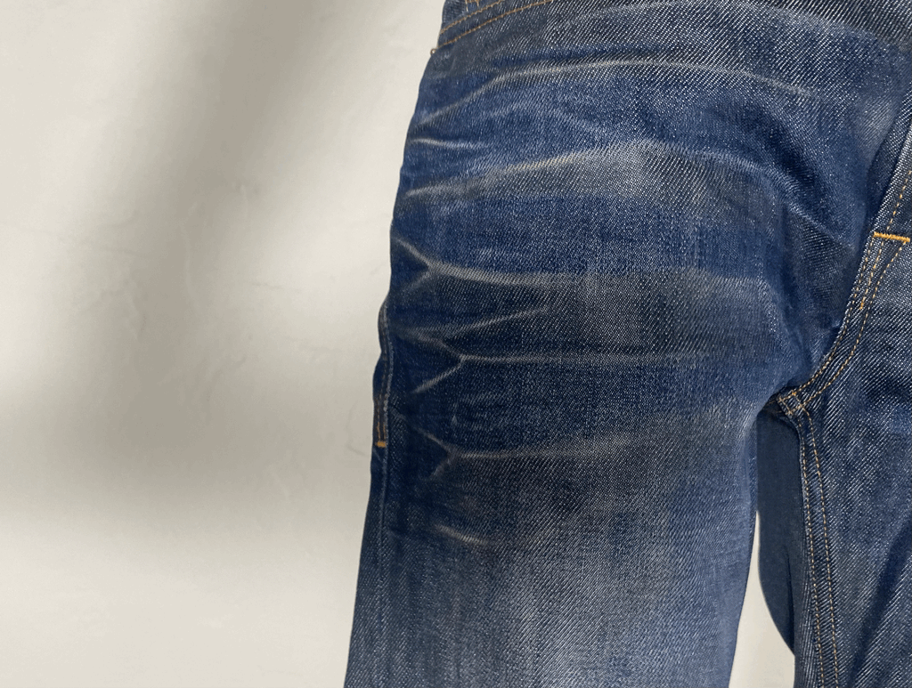 Diesel Waxy Indigo Blue Jeans, L