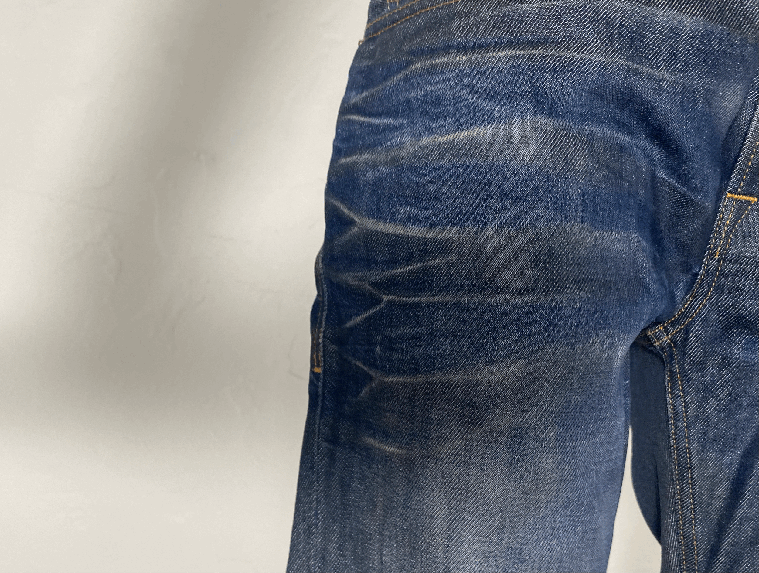 Diesel Waxy Indigo Blue Jeans, L