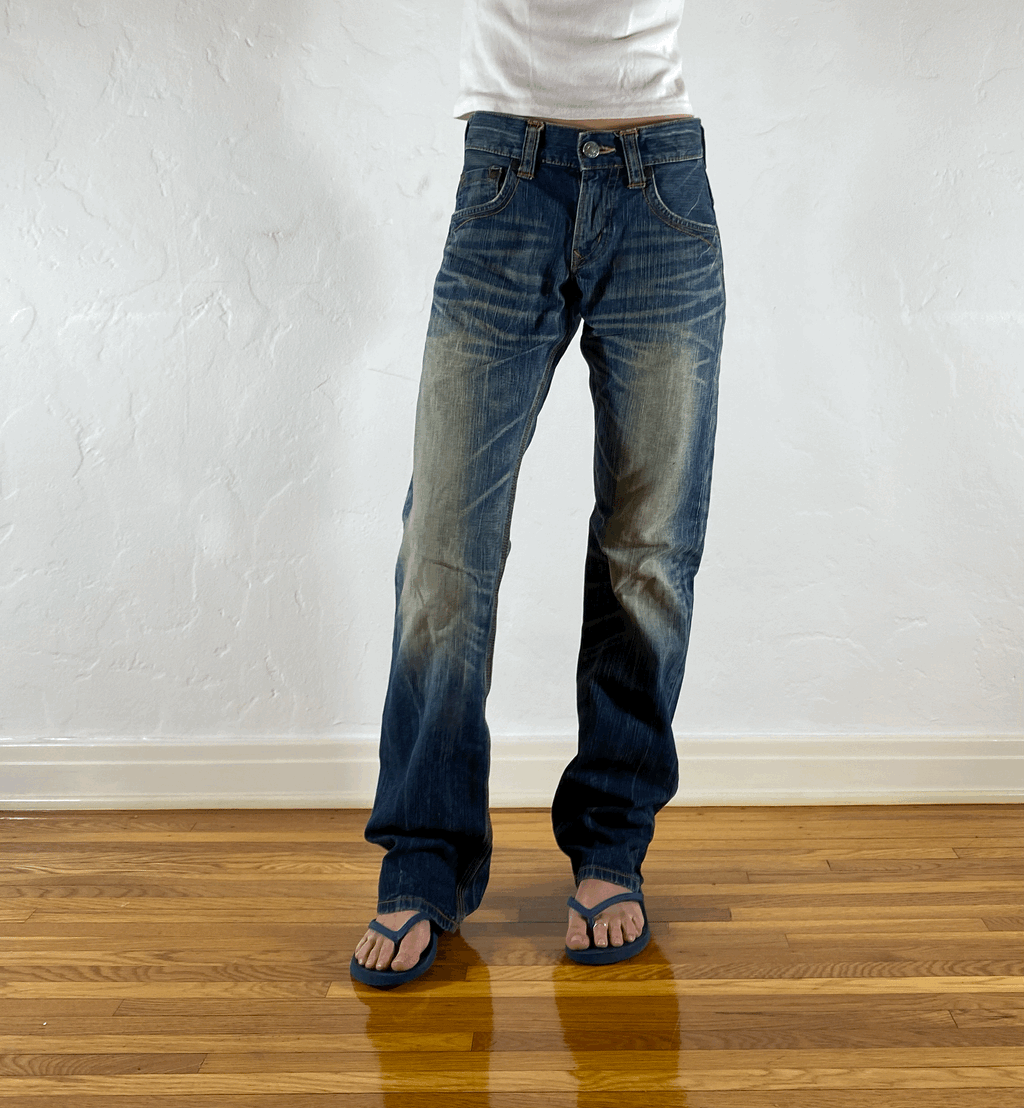Edwin Orange Stitch Jeans, S