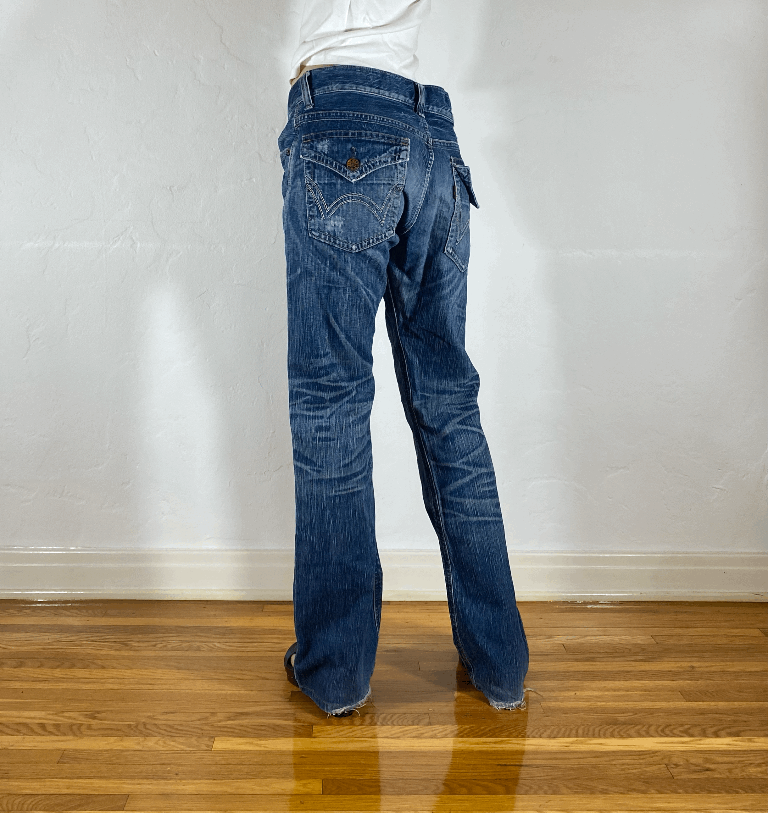 Edwin Blue Flare Jeans, L