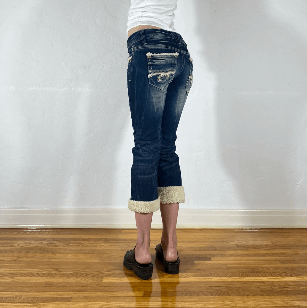Studio RP Sheerling Capri Jeans, S