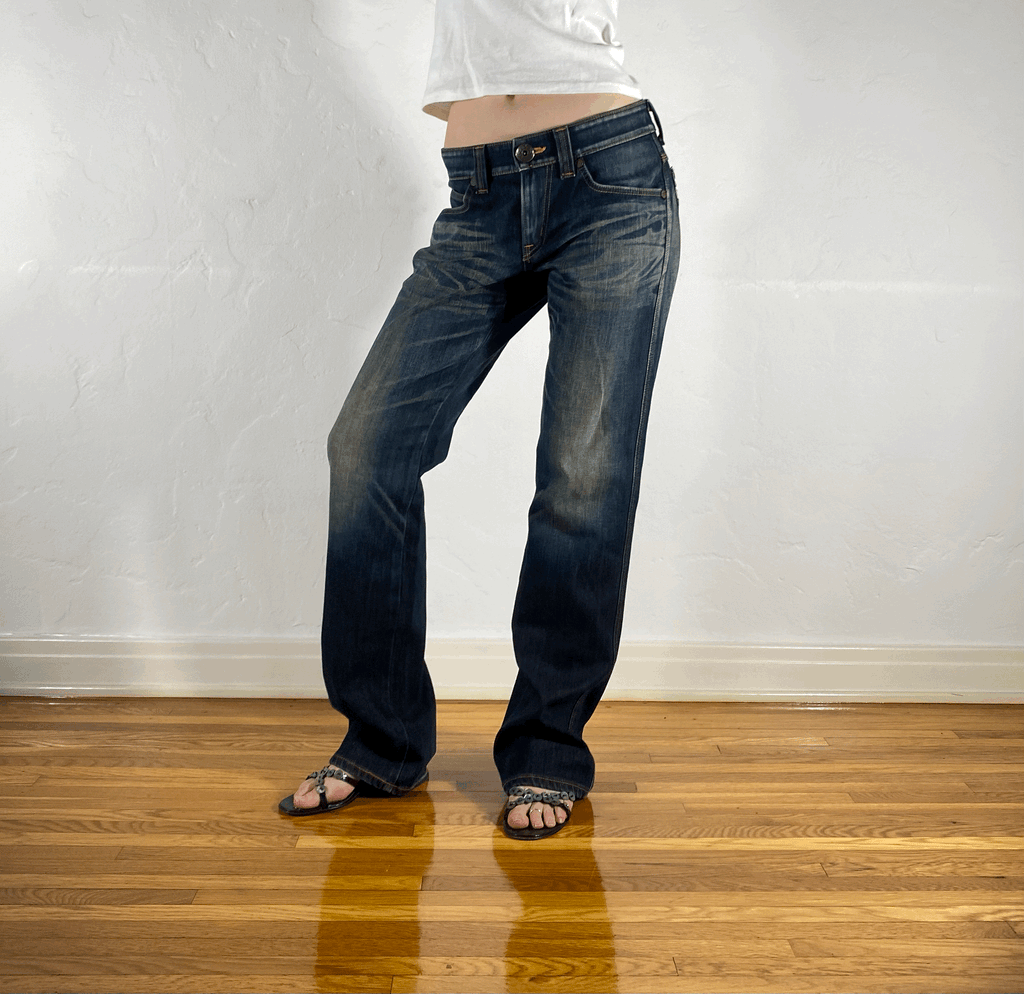 Edwin Aqua Blue Jeans, S/M