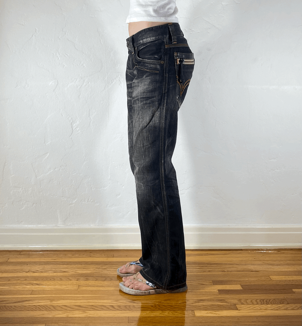Edwin Black Tiger Jeans, M