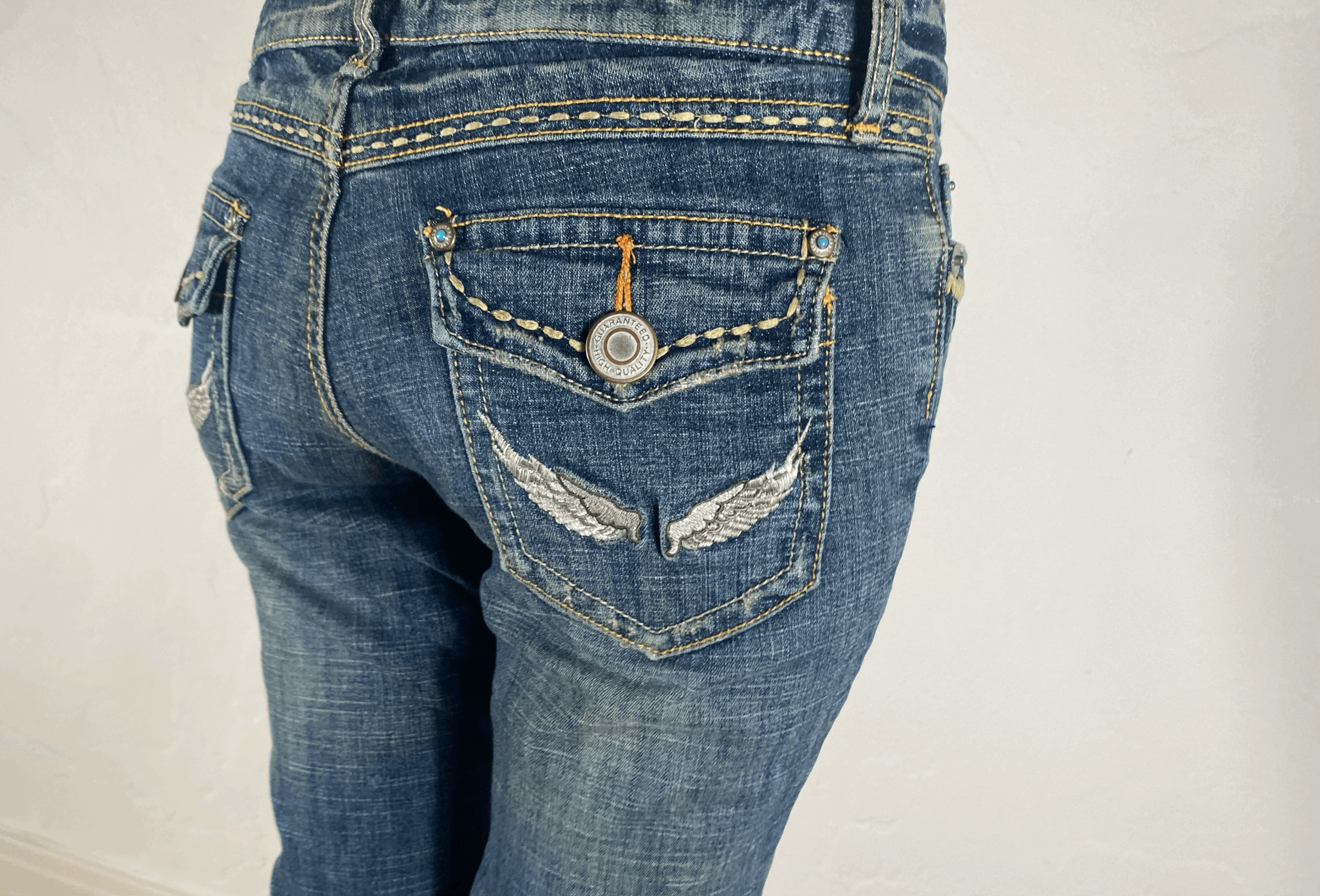 SD Angel Wing Jeans, S